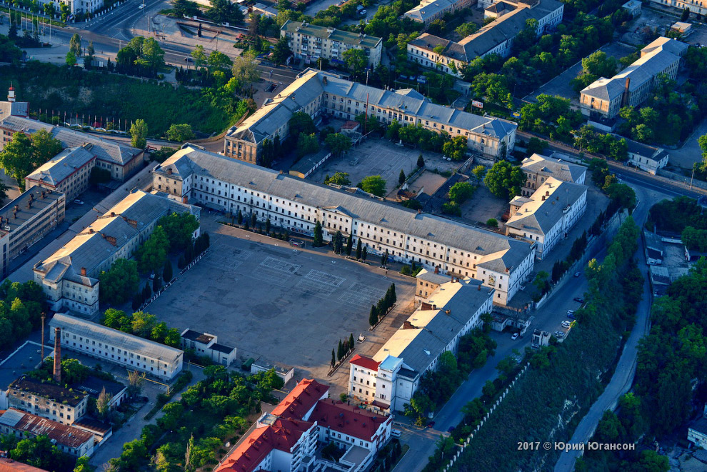 Город-герой Севастополь: вид сверху