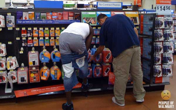 Экстравагантные покупатели Walmart