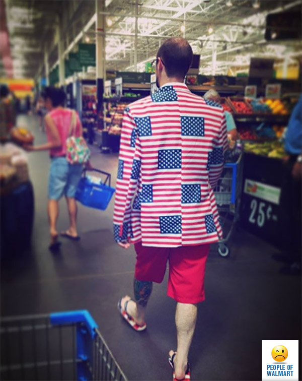 Экстравагантные покупатели Walmart