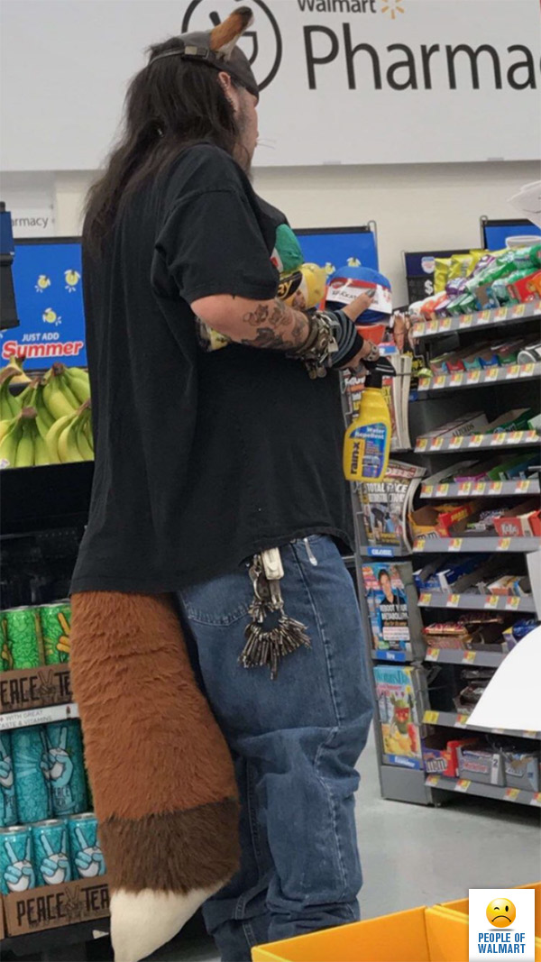 Экстравагантные покупатели Walmart