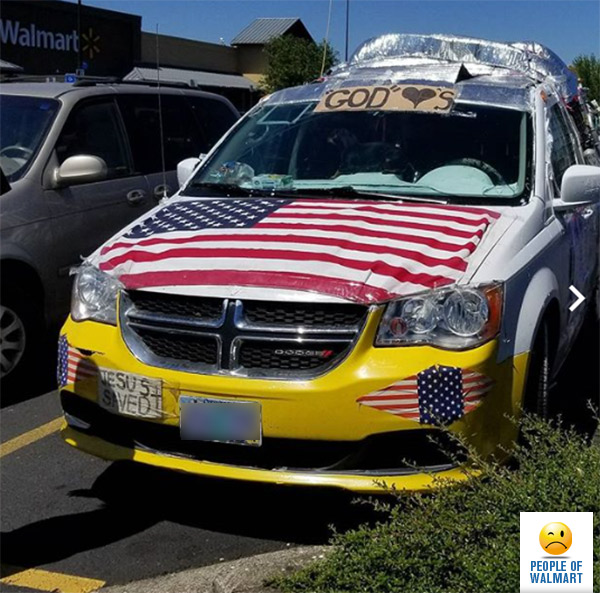 Экстравагантные покупатели Walmart
