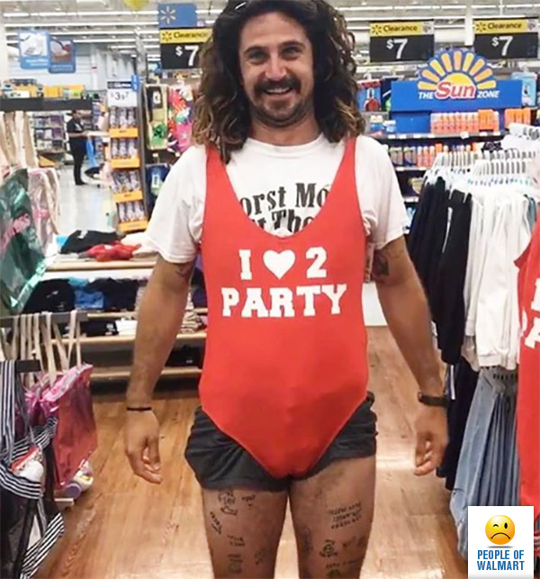 Экстравагантные покупатели Walmart