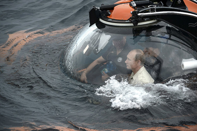 Путин и батискаф: технические подробности
