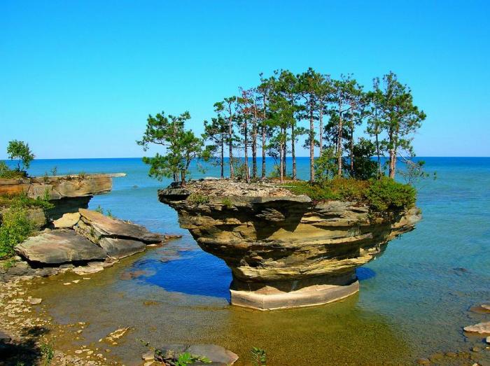 Остров Turnip Rock (7 фото)