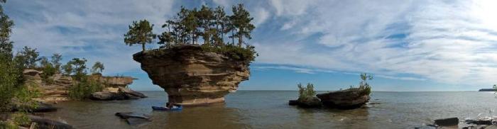 Остров Turnip Rock (7 фото)
