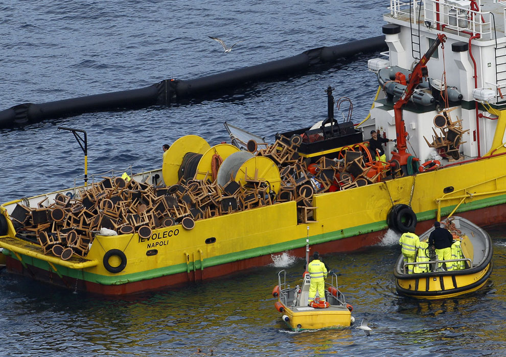 Подъем круизного лайнера Costa Concordia Подъем круизного лайнера Costa Concordia