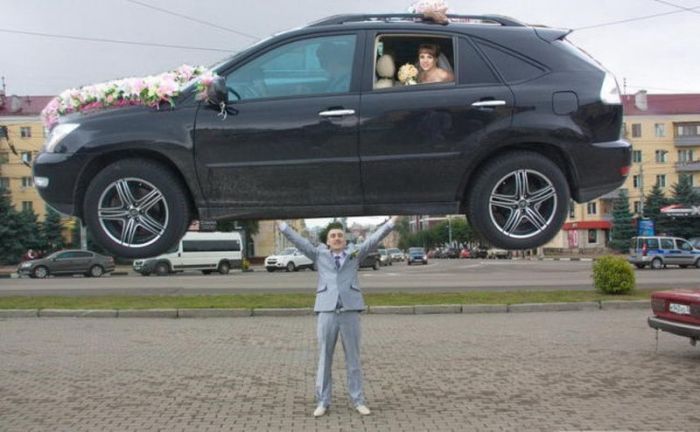 Забавные свадебные фотографии