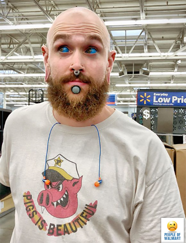 Экстравагантные покупатели Walmart