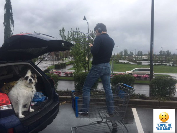 Экстравагантные покупатели Walmart
