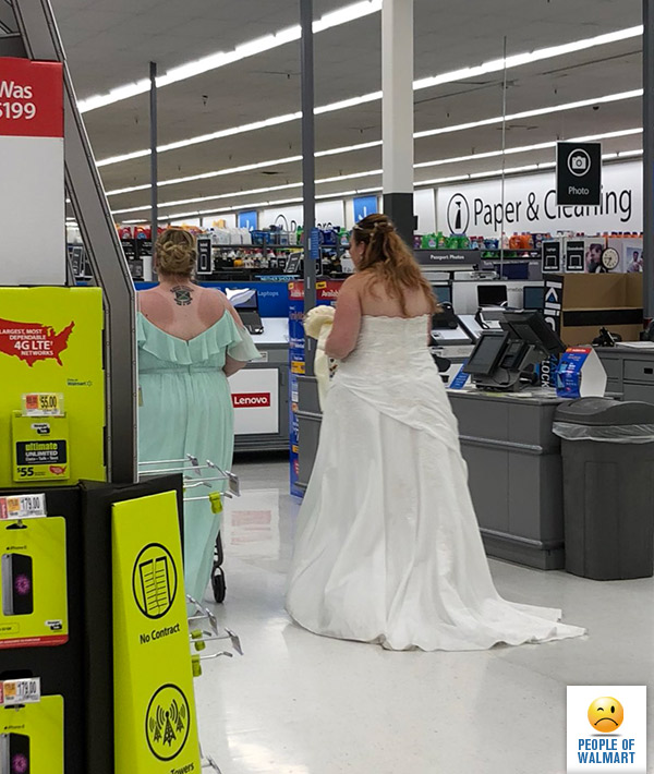 Экстравагантные покупатели Walmart