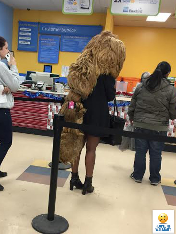 Экстравагантные покупатели Walmart