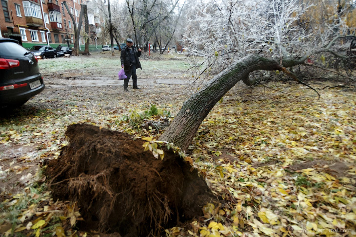 Ледяной дождь в Чебоксарах Ледяной дождь в Чебоксарах