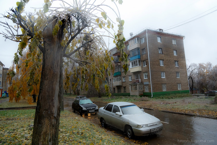 Ледяной дождь в Чебоксарах Ледяной дождь в Чебоксарах