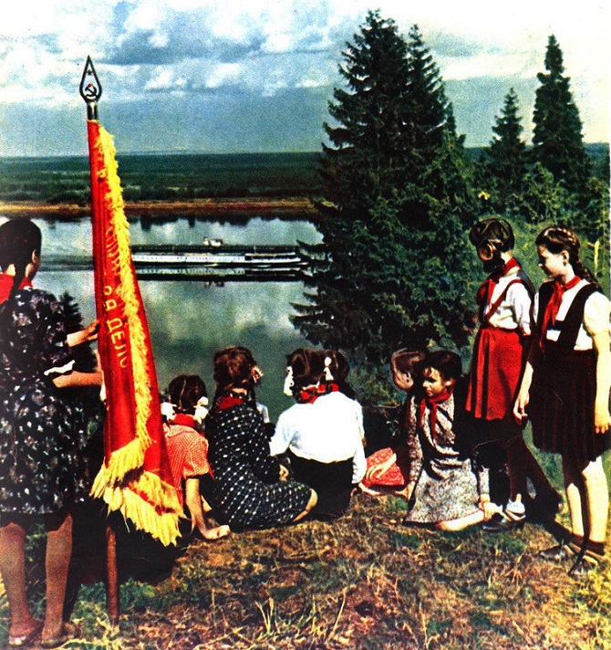 1950 год в цвете. СССР