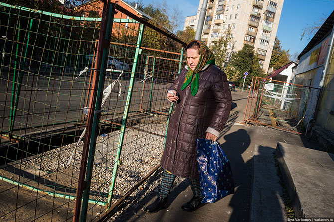 Десять километров по Москве…