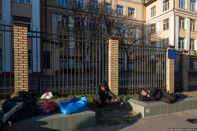 Десять километров по Москве…