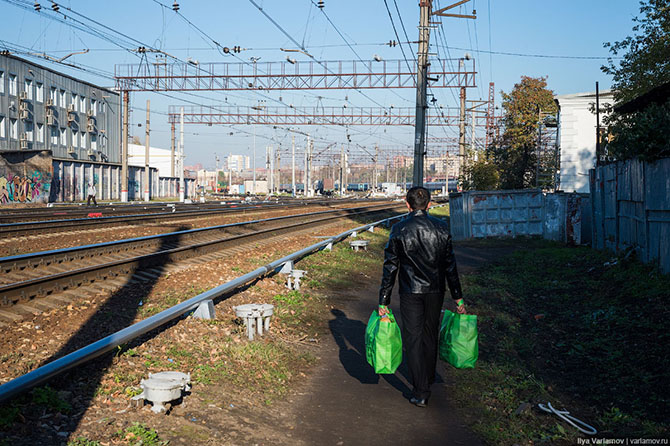 Десять километров по Москве…