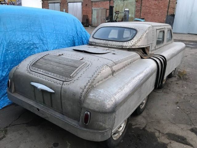 В Челябинске обнаружили советский вездеход 8х8 на базе «Победы»