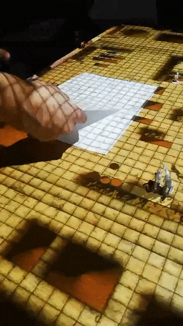 Настольная игра с элементами дополненной реальности
