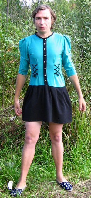Мужик в платье (29 фото)