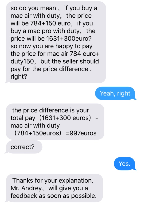 Как продавец на AliExpress обманул клиента на 1000 евро. Часть 2 Как продавец на AliExpress обманул клиента на 1000 евро. Часть 2