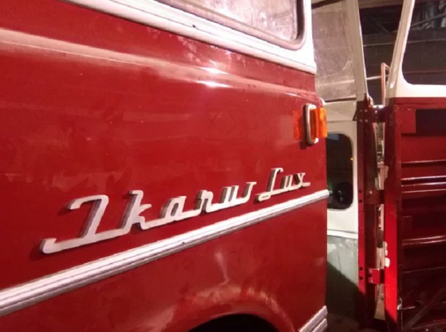Восстановление старого автобуса Ikarus 55 Lux