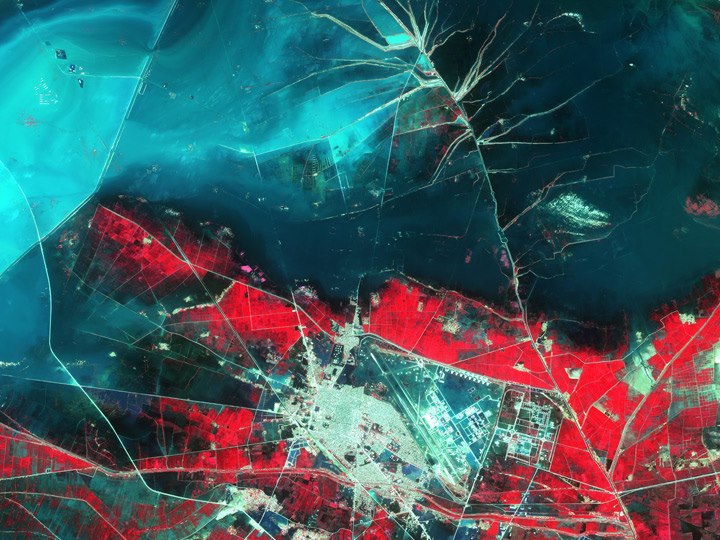 Лучшие спутниковые фотографии 2012 года от DigitalGlobe Лучшие спутниковые фотографии 2012 года от DigitalGlobe