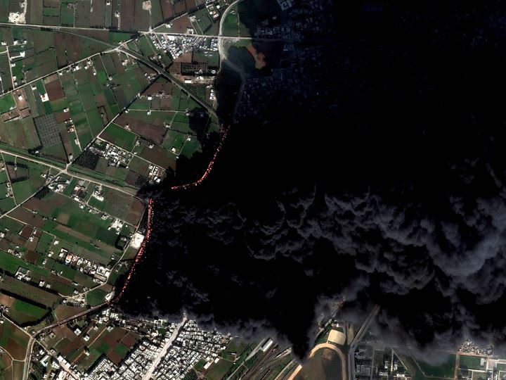 Лучшие спутниковые фотографии 2012 года от DigitalGlobe Лучшие спутниковые фотографии 2012 года от DigitalGlobe