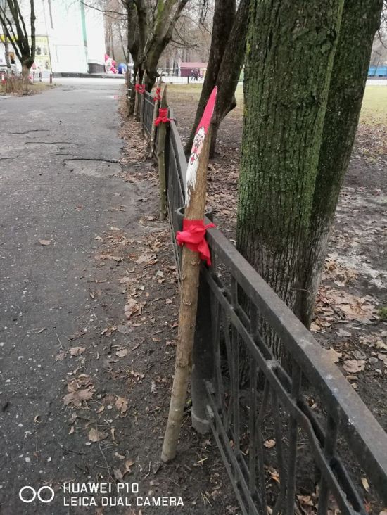 Бежицкий район Брянска украсили к Новому году