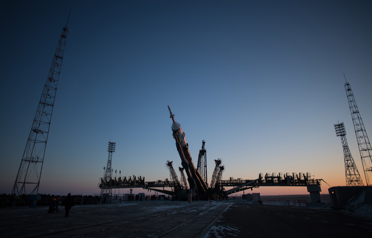 Как стартовал российский космический корабль «Союз МС-07»