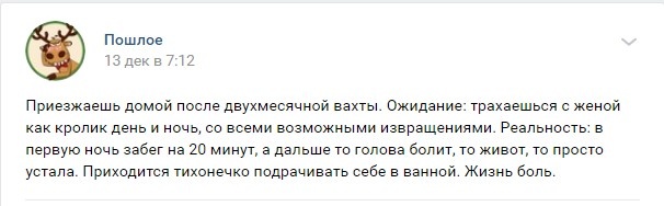 Пошлые истории с просторов социальной сети