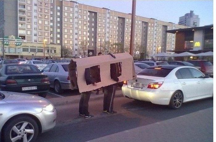 Свежая порция автомобильного юмора