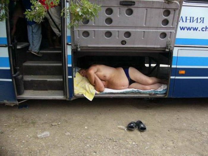 Русские на загородном отдыхе
