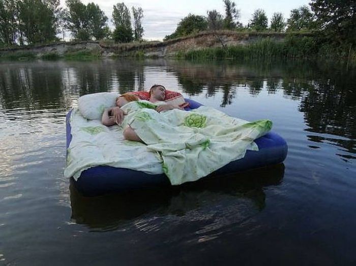 Русские на загородном отдыхе