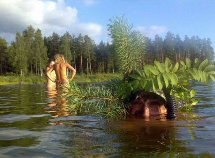 Русские на загородном отдыхе