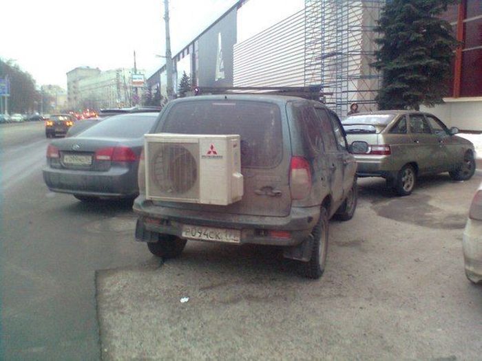 Авто-юмор (60 фото)