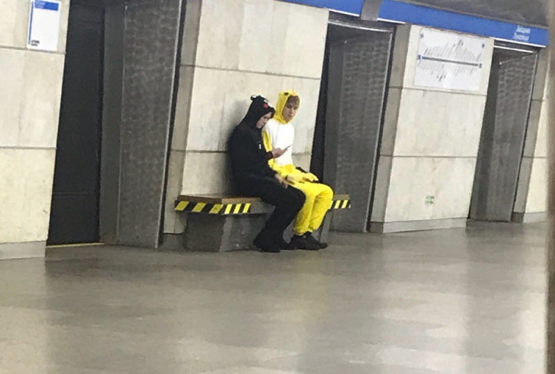 Модники из метрополитена