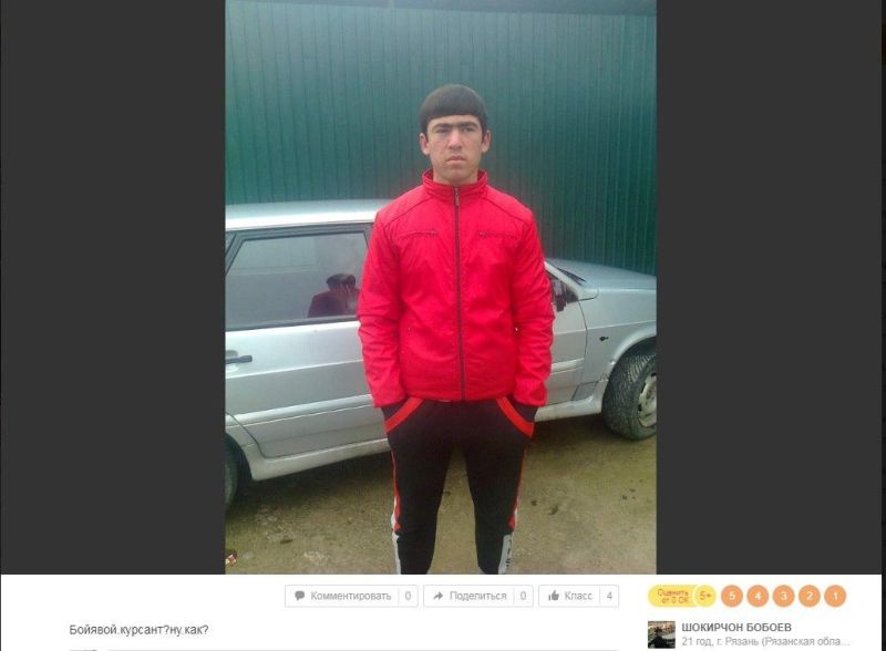 Шокирчон Бобоев из 'Одноклассников' и его загадочные подписи к фото