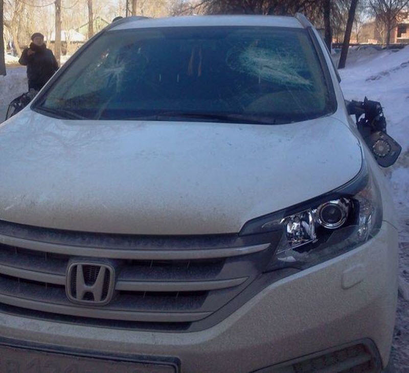 Народный штраф за неправильную парковку