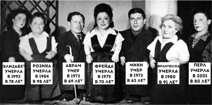 История карликов-евреев, которые пережили эксперименты в Освенциме История карликов-евреев, которые пережили эксперименты в Освенциме