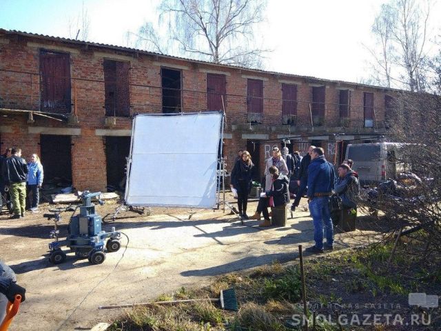 В Смоленске военную разруху можно снимать прямо на реальных улицах города