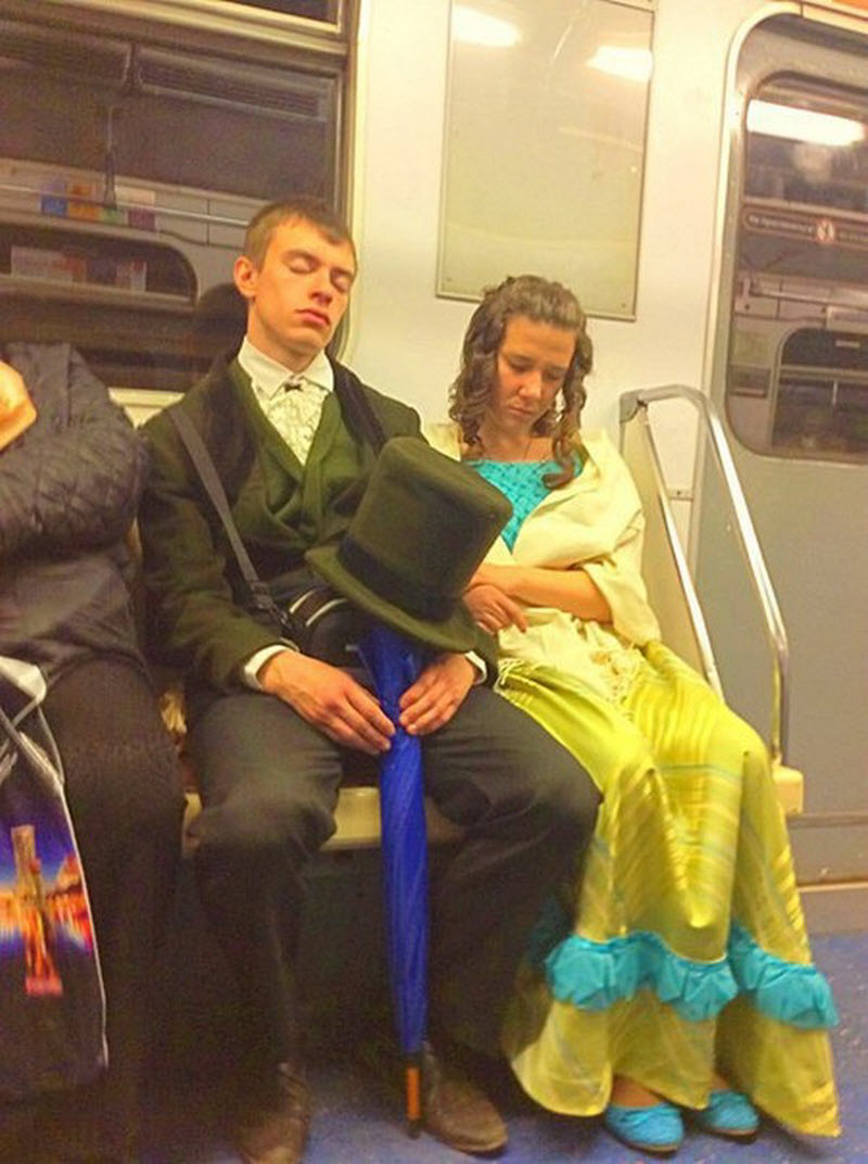 Модники из метрополитена