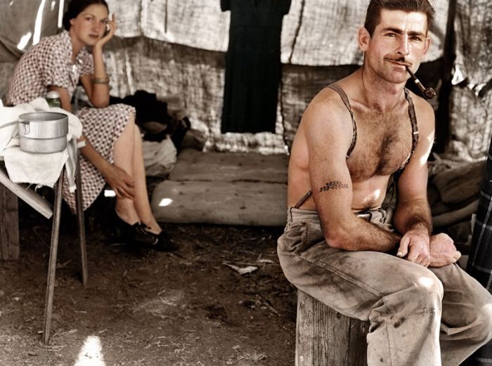 Раскрашенные фотографии