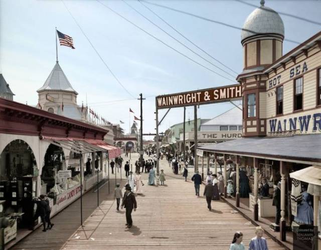 Америка на старых фотографиях после колоризации
