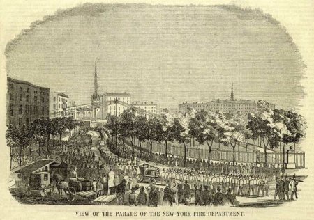 Пожарные былых времён (12 фото)