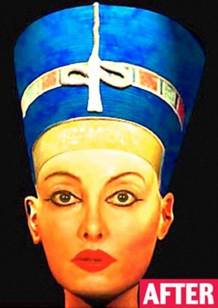 Я - царица Нефертити (5 фото)