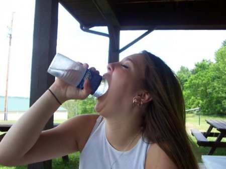 Девушки и их рты (15 фото)