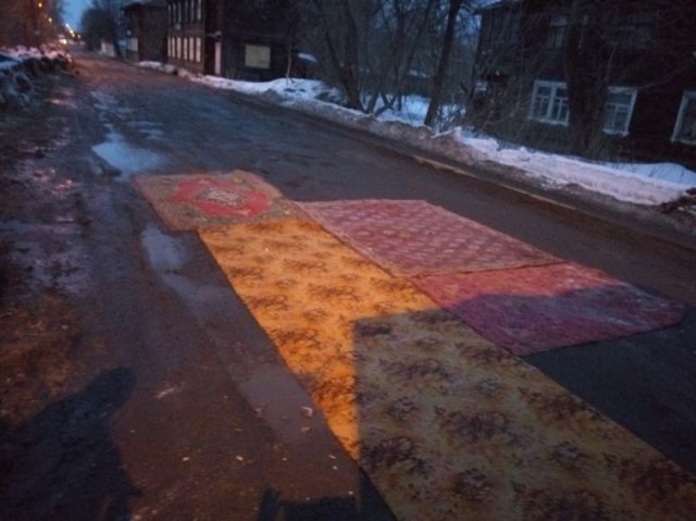 Ямочный ремонт дорог своими силами