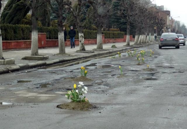 Ямочный ремонт дорог своими силами