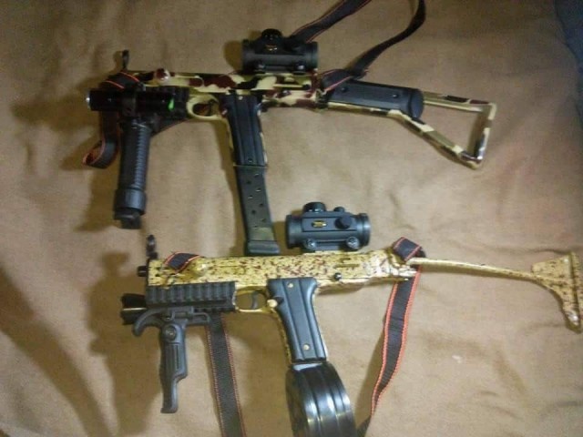 Тактическая штурмовая винтовка на базе пистолета Glock